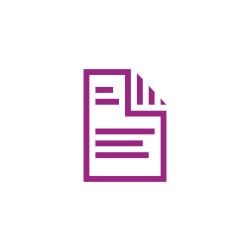 Dokumentsymbol violett