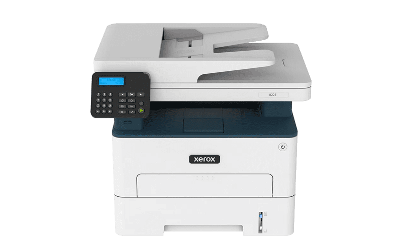 Xerox® B225 multifunktionsprinter set forfra