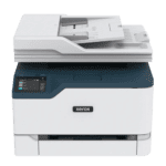 Xerox® C235 multifunktionsprinter frontalvisning