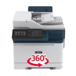 Impressora Multifuncional a Cores Xerox® C315 demonstração virtual e vista de 360°.