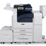 Xerox® Série VersaLink® B7100, impressora monocromática com bandejas e acessórios