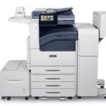 Xerox® VersaLink® C7100-serien, multifunktionsprinter i farver med bakker og tilbehør