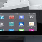Xerox® VersaLink® B415 multifunctionele printdisplay-interface
