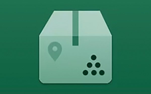 Xerox supplies tracker-logo på grøn baggrund