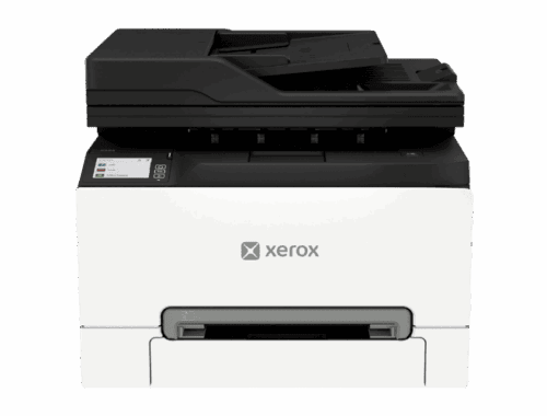 Vooraanzicht van de Xerox® C255a multifunctionele kleurenprinter