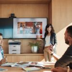 Xerox® B305 Multifunction Printer in work situation Xerox® B305 Multifunction Printer in work situation
