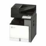 Impressora multifunções CX833 vista lateral direita