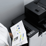 Impressora multifunções CX833 ambiente de trabalho